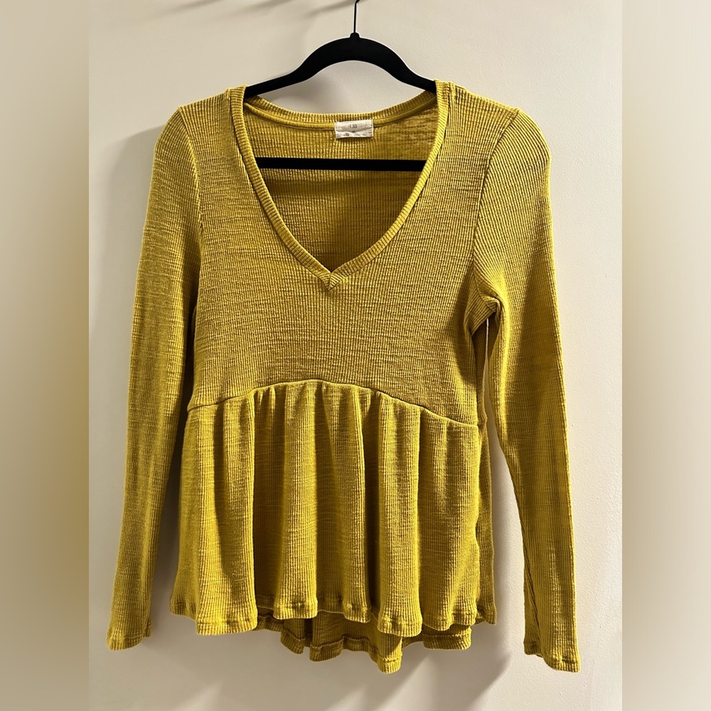 t.la Anthropologie Rib Knit Top XS